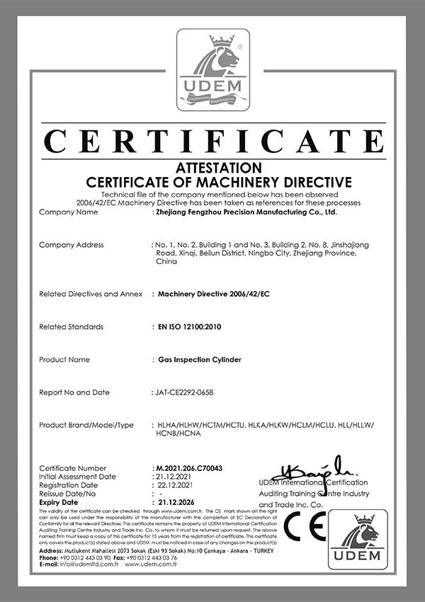 Certificado CE - M.2021.206.C70043