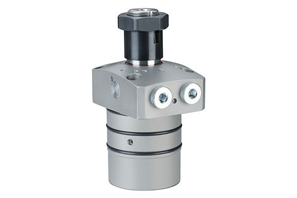 Abrazadera giratoria con sensor de aire